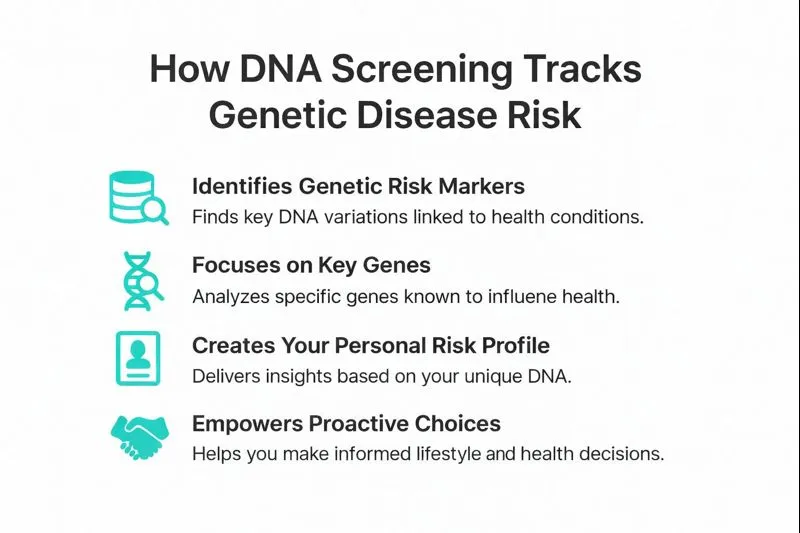 How DNA Screening Tracks Genetic Disease Risk