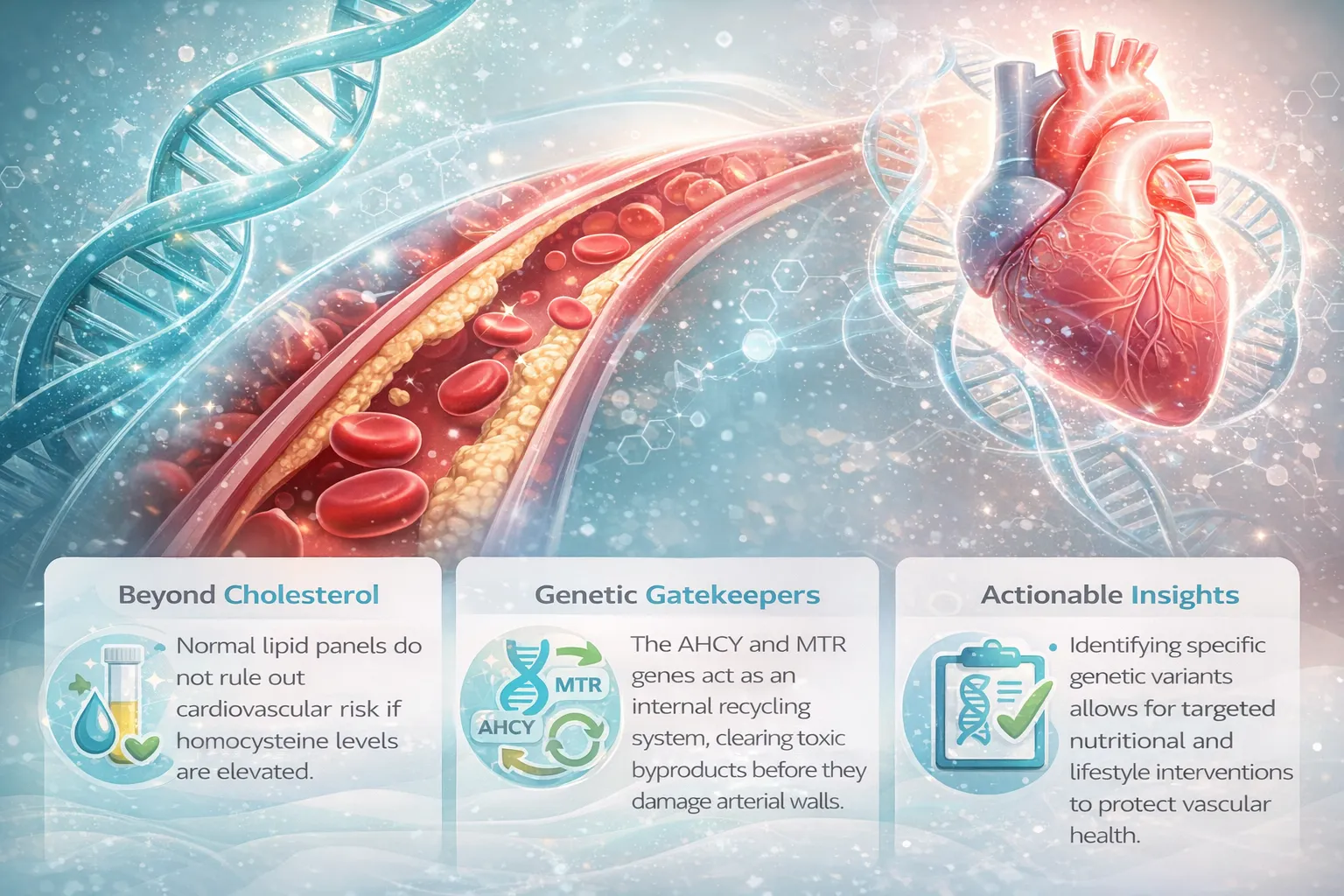 How AHCY and MTR Genes Manage High Homocysteine and Heart Health