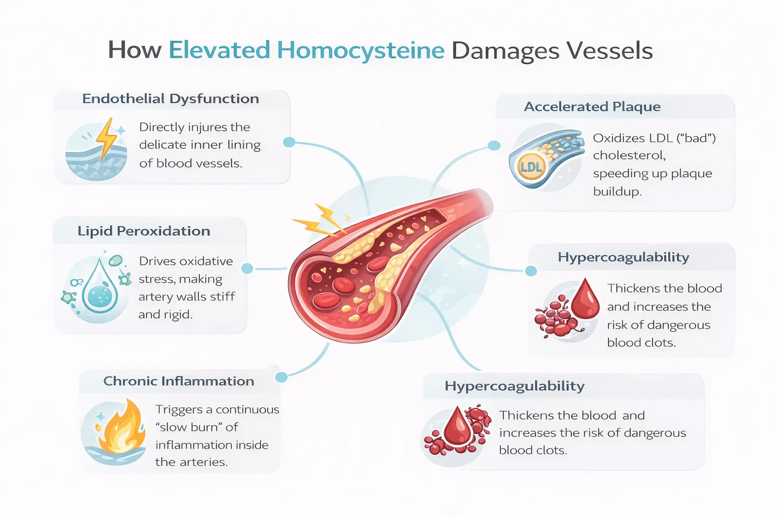 The Mechanisms of Vascular Damage